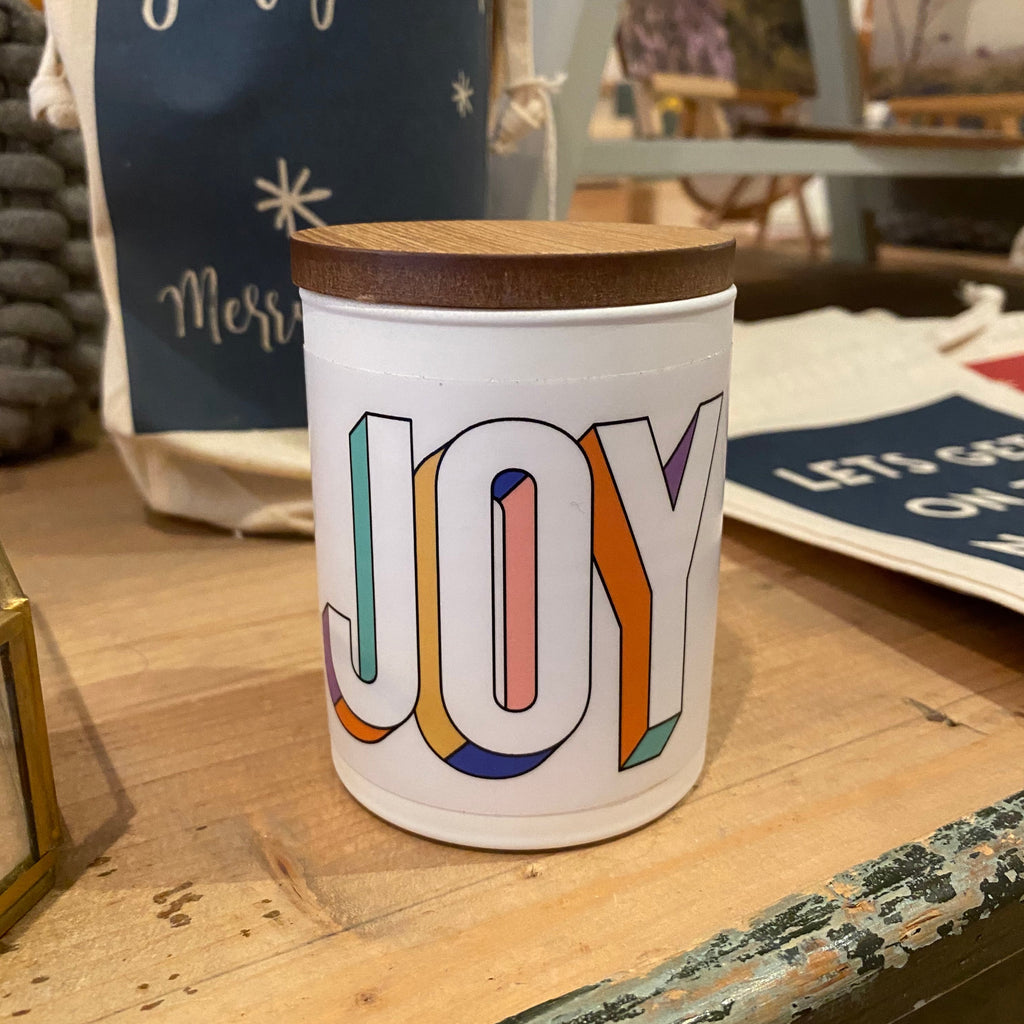 JOY scented candle