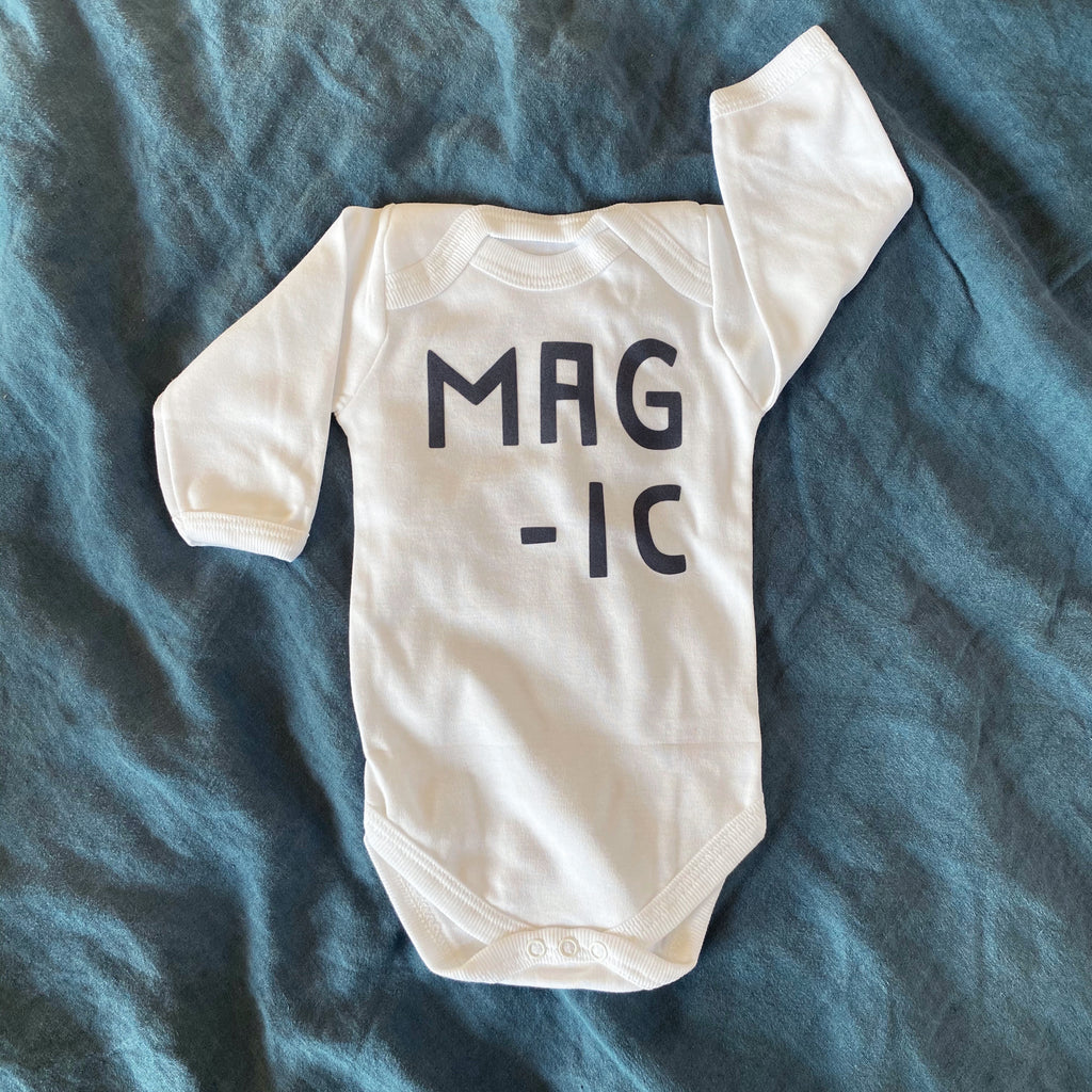 MAGIC White Baby Vest