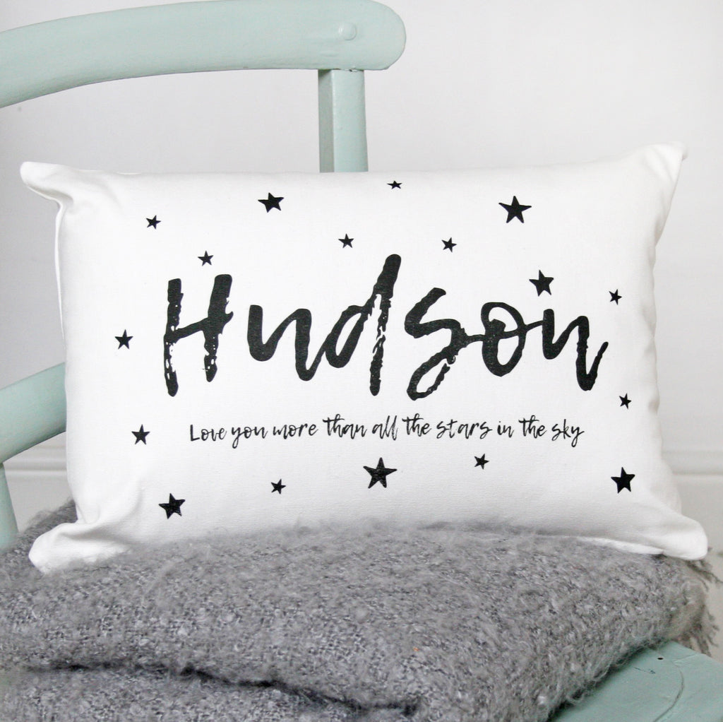 Personalised Star Name Cushion