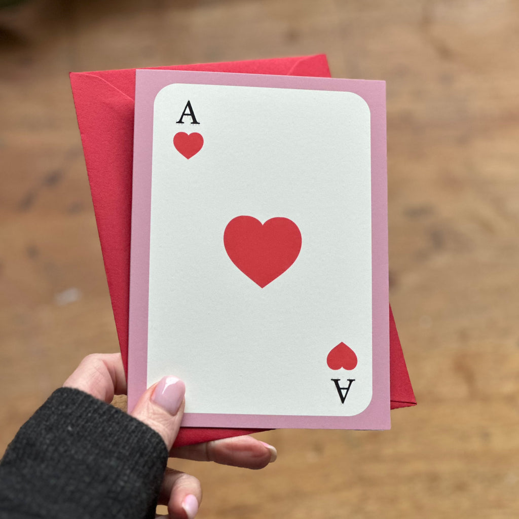 Ace Of Hearts Card