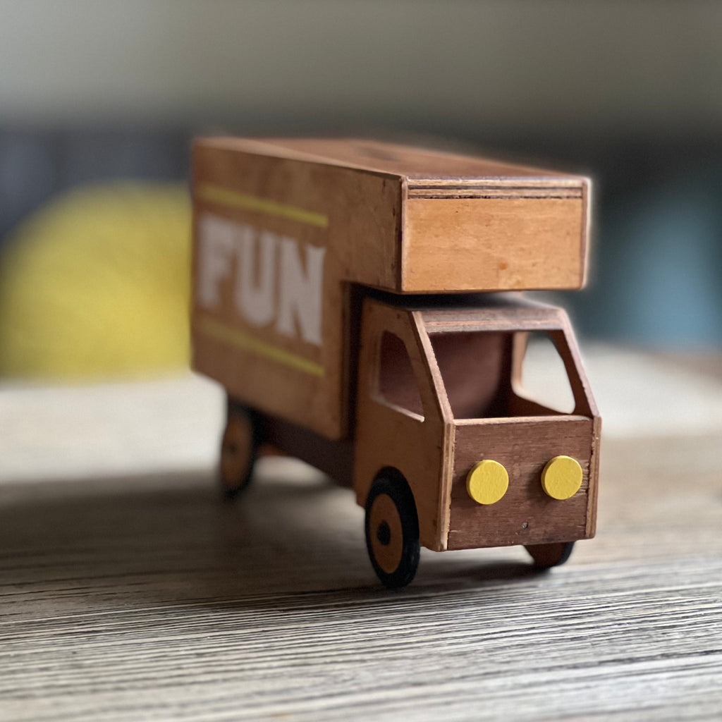 Handmade Vintage Wooden Truck
