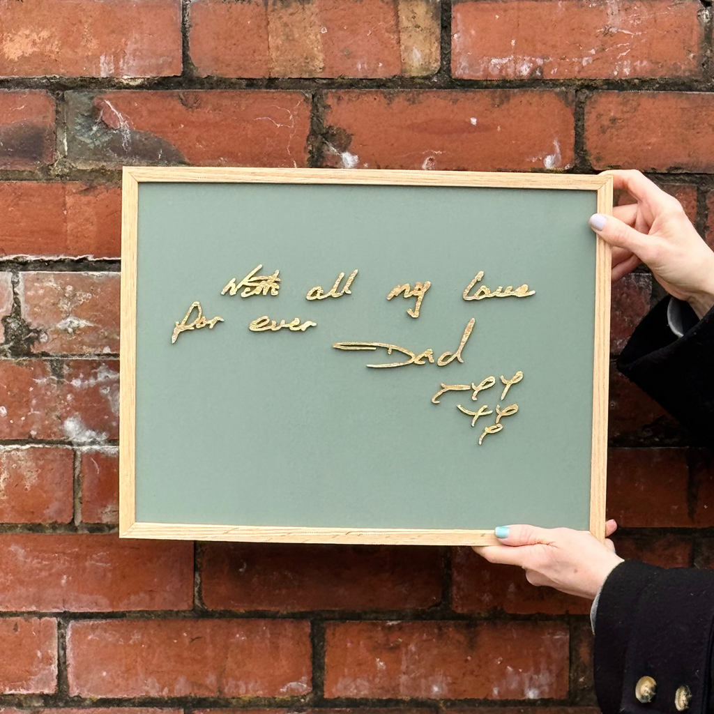 Bespoke Paint and Wood Hand Writing Signs – Modo Creative