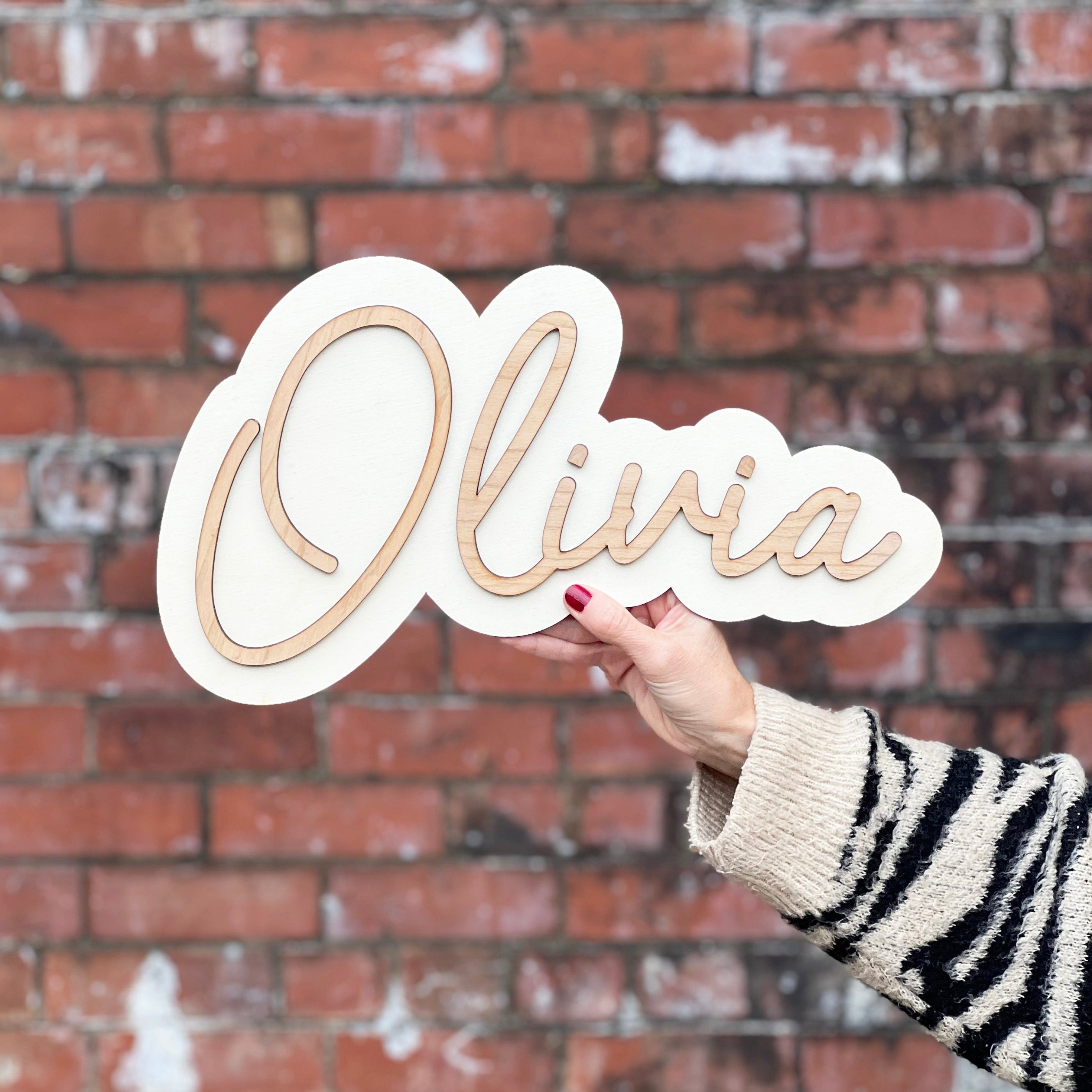 Wooden Name Signs Custom Family Signs | Create Personalized Family