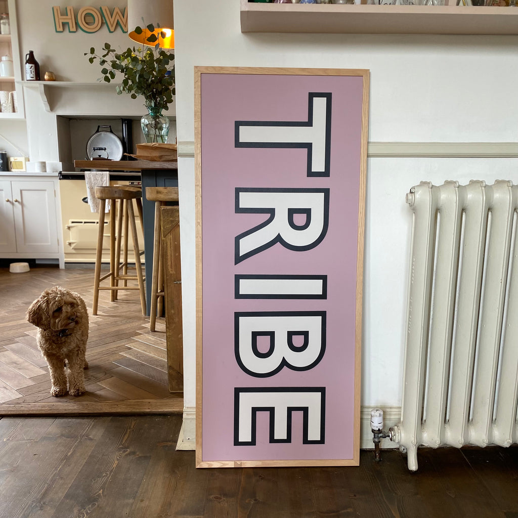 ONE OFF LARGE MODO TRIBE SIGN