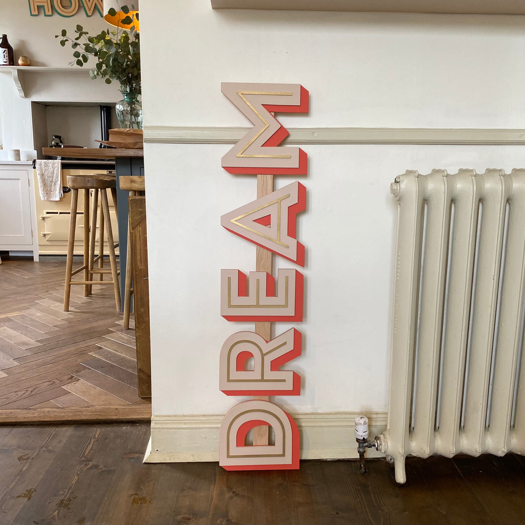 ONE OFF LARGE MODO DREAM SIGN