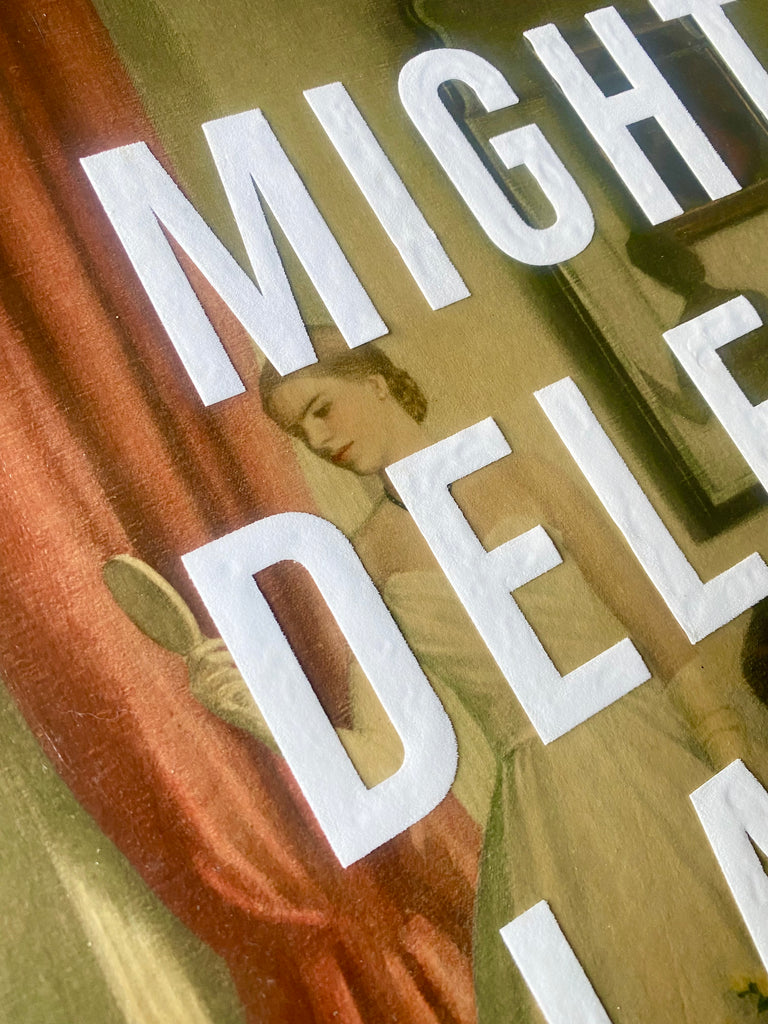 'MIGHT DELETE LATER' Gilt Framed Print