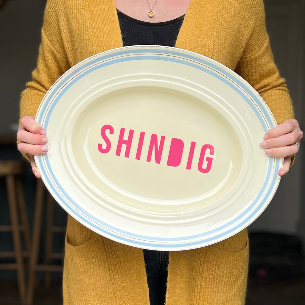 SHINDIG Large Serving Plate