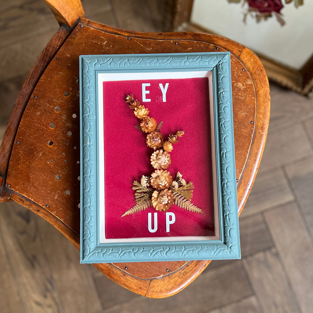 EY UP Dried Flower Box Frame