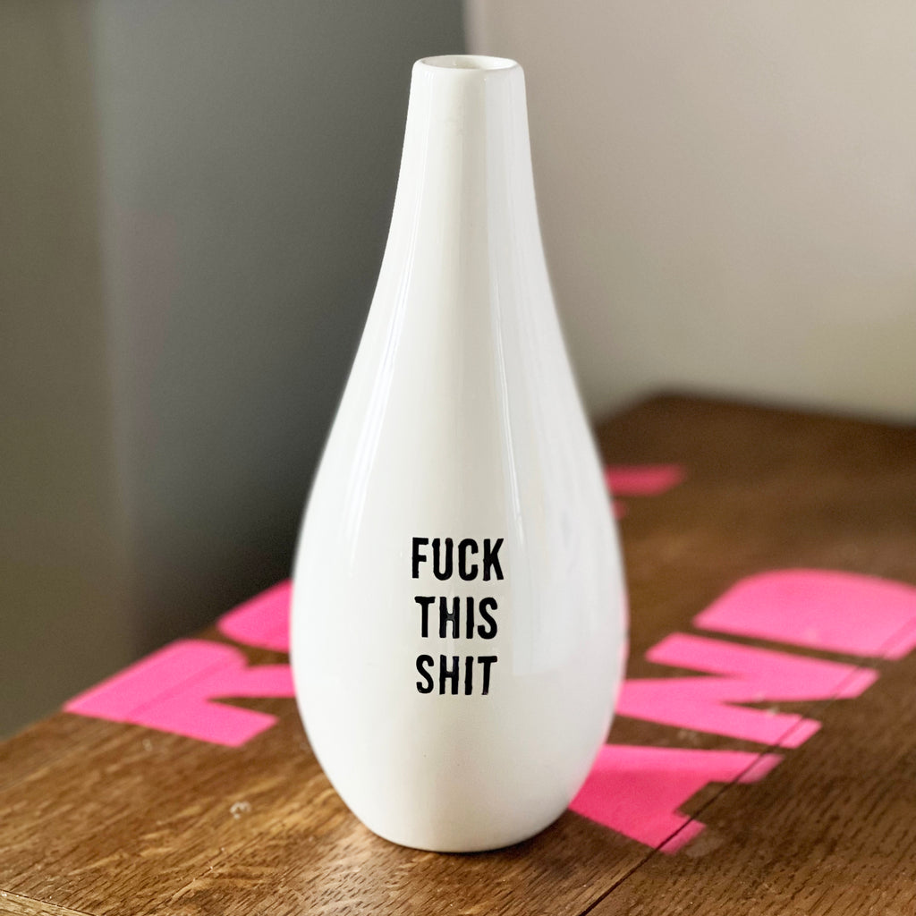Sweary Vase