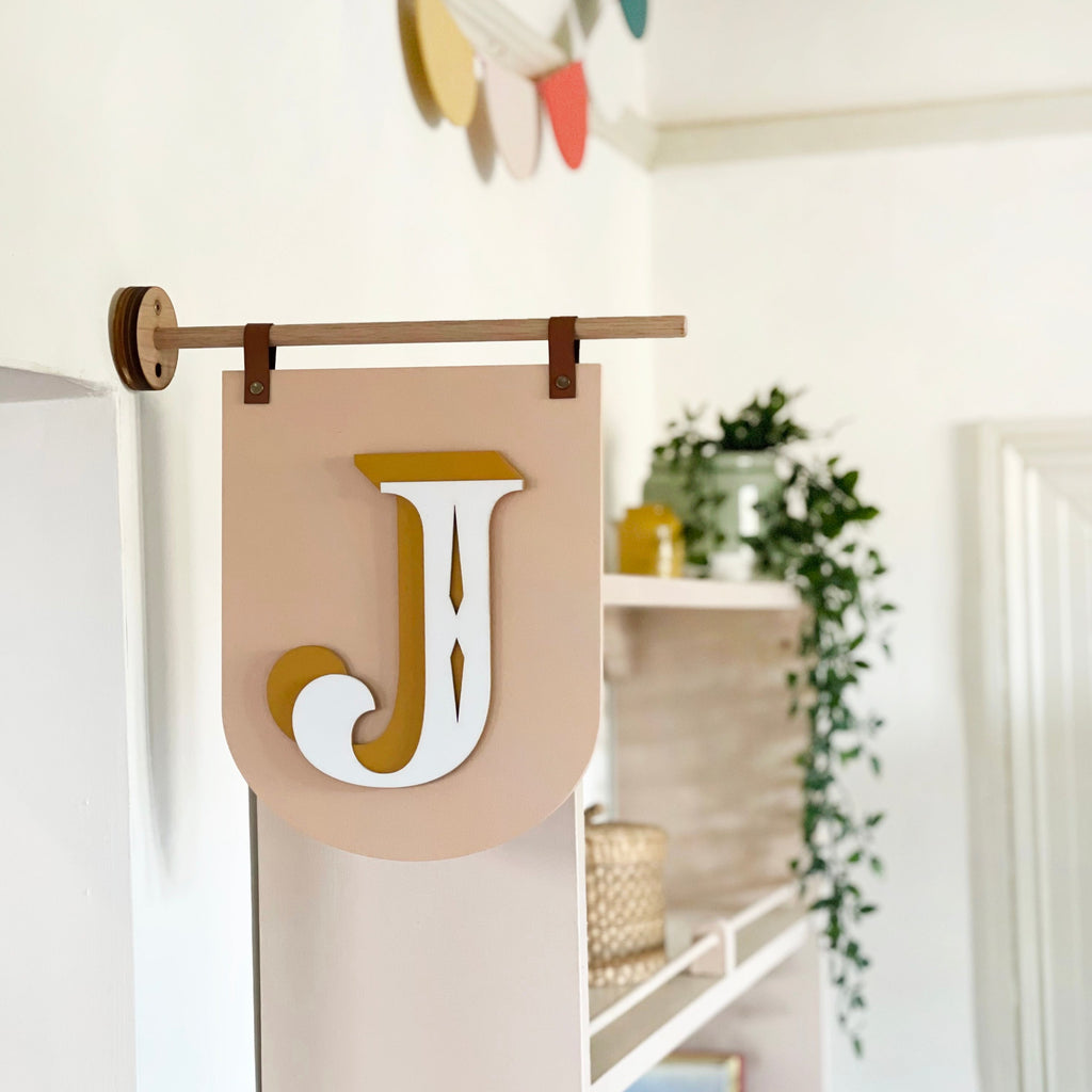 Off The Wall Initial Swinging Sign