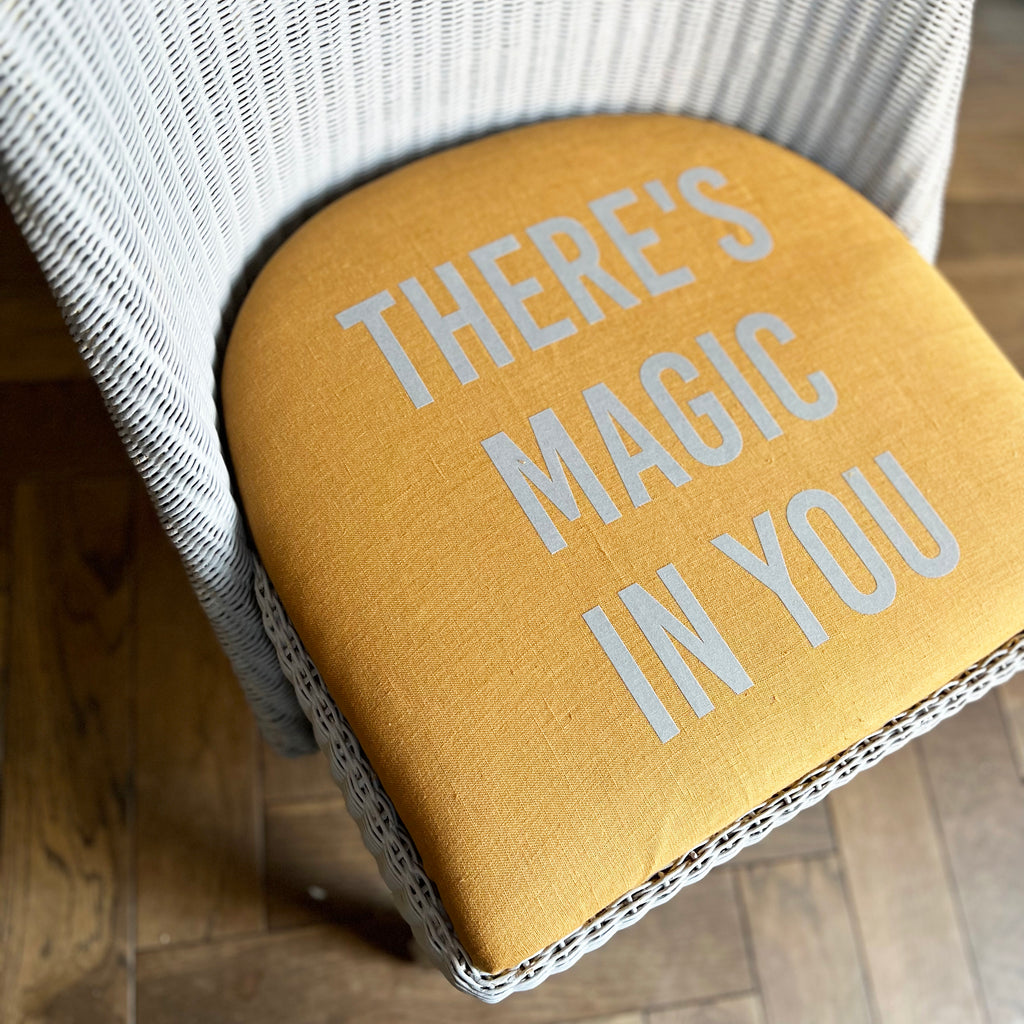 Lilac Wicker Magic Chair