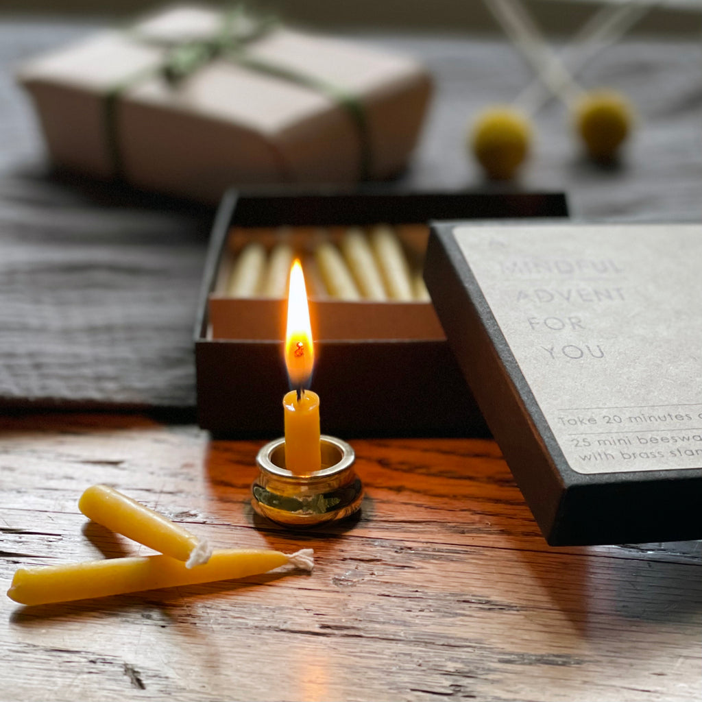 A Mindful Advent Candle Set