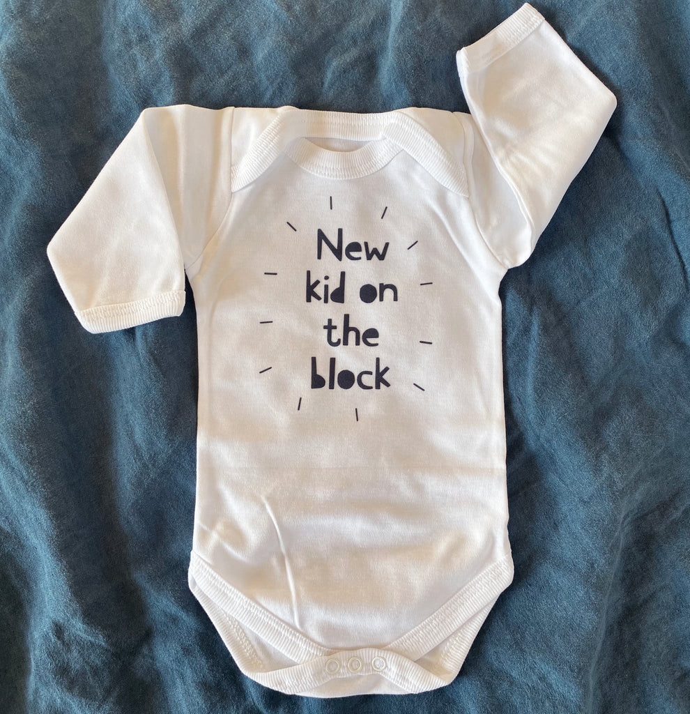New Kid On The Block Baby Vest