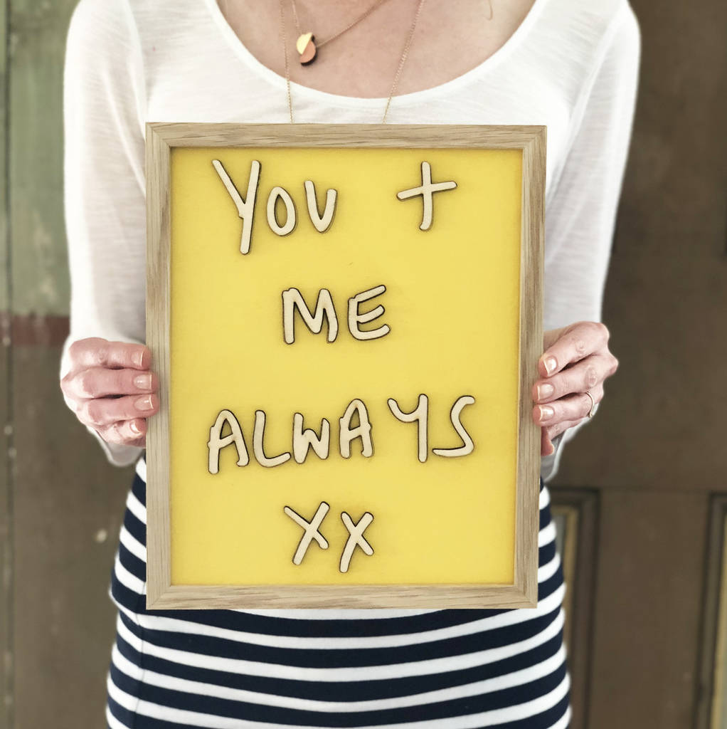 Bespoke Hand Writing Signs – Modo Creative