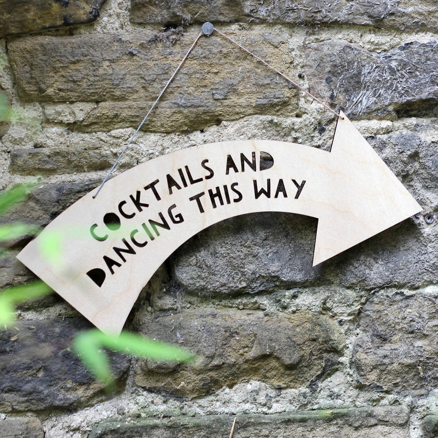 Personalised Wedding Wooden Sign