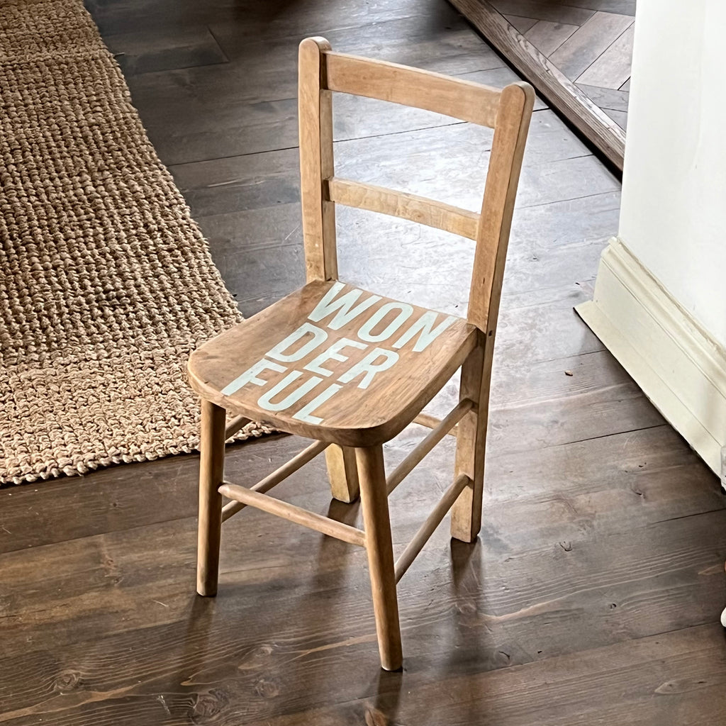 WONDERFUL Wooden Childs Chair